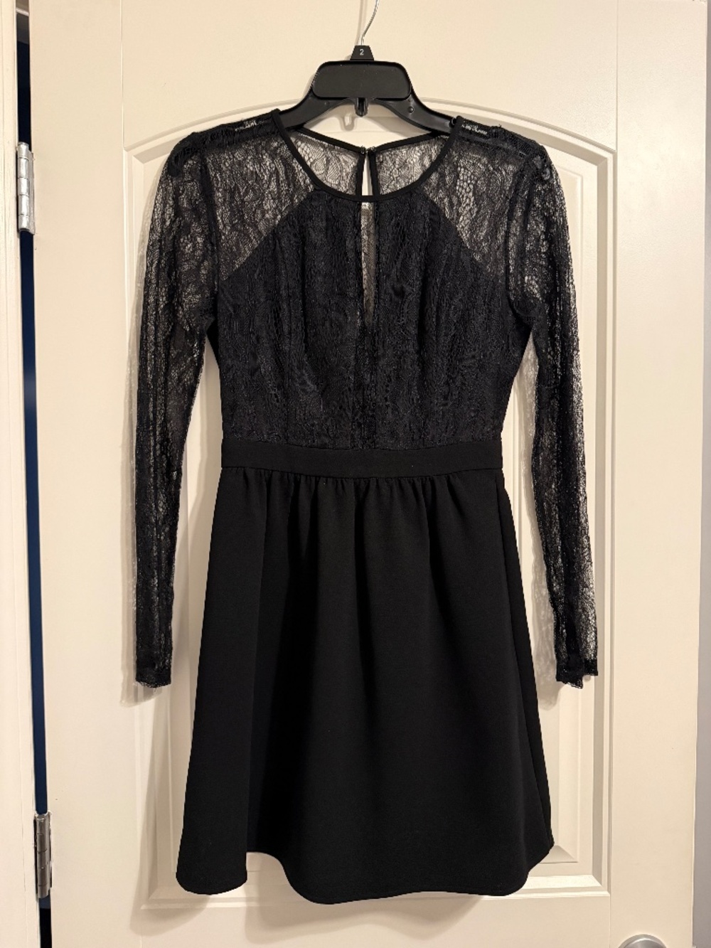 BCBG Black Lace Dress